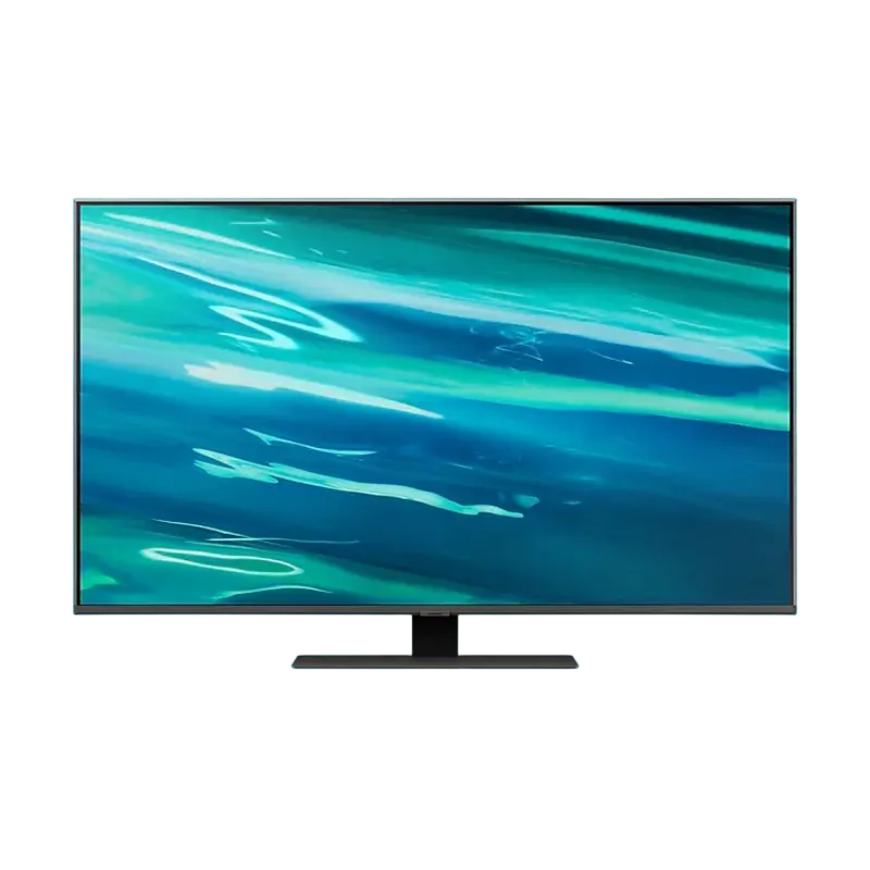 50" QLED SMART Телевизор Samsung QE50Q80AAUXUA Черный