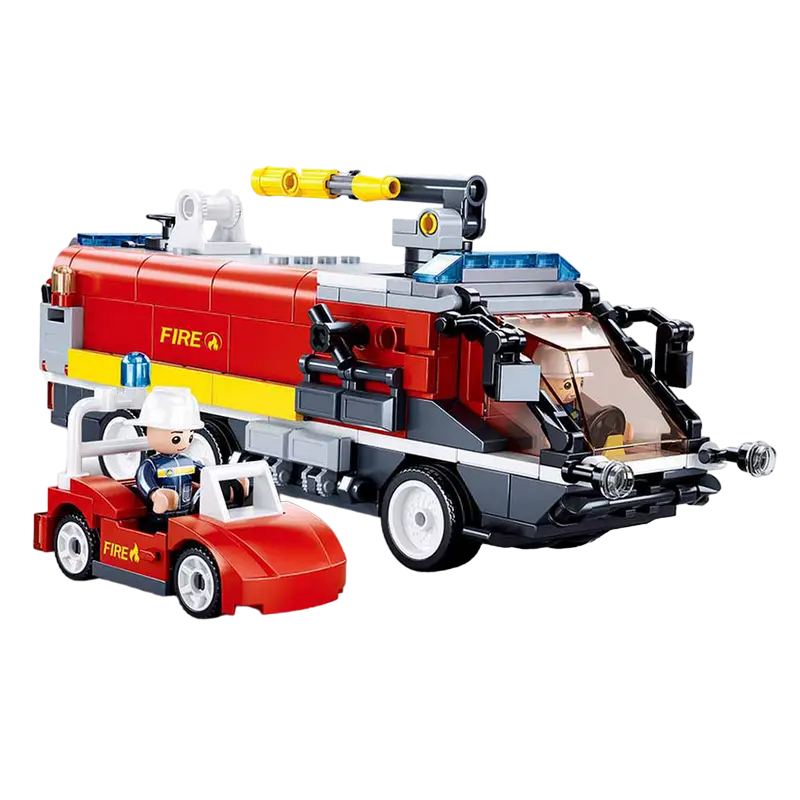 Конструктор Sluban Fire - Airport Firecar Разноцветный