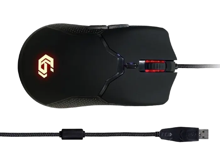 Set Tastatură + Mouse + Mouse Pad + Căști Gembird GGS-UMGL4-01-RU Membrană Negru