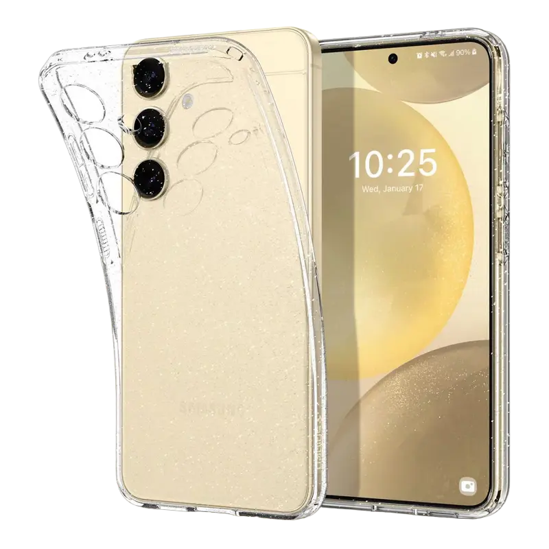Husă Spigen Samsung Galaxy S24 Liquid Crystal Liquid Crystal Cristal cu sclipici