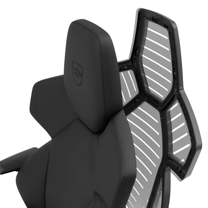 Игровое кресло Noblechairs Dawn Gaming Искусственная кожа Black Edition