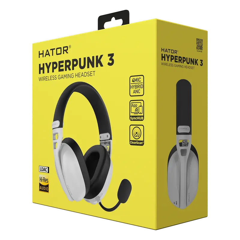 Наушники HATOR Hyperpunk 3 Чёрный