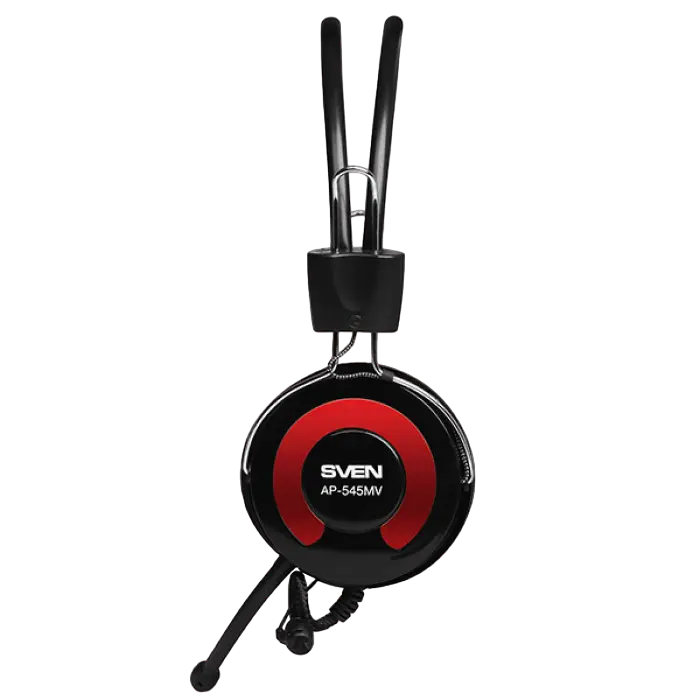 Наушники SVEN AP-545MV Чёрный/Красный