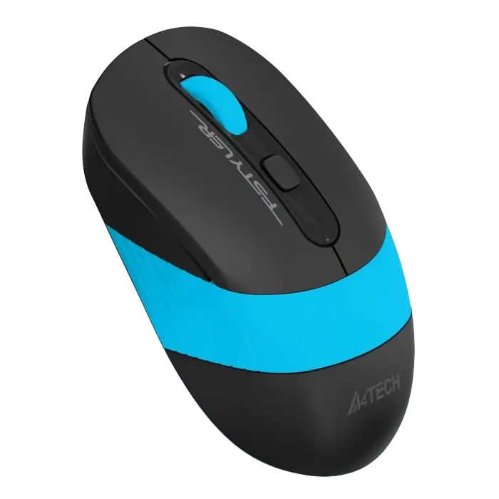 Беcпроводная мышь A4Tech FG10 Беспроводное Черный/Синий