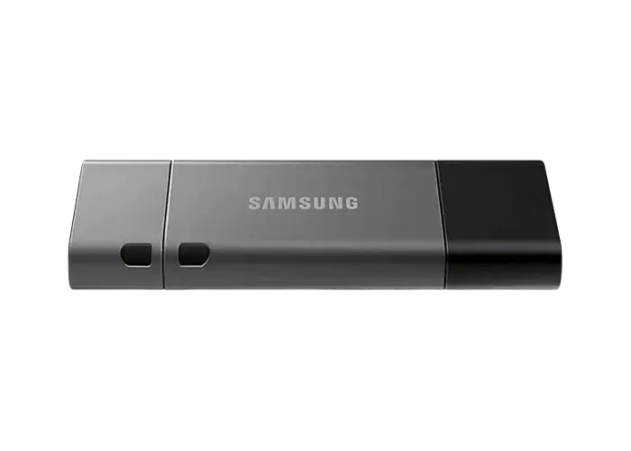 USB Flash накопитель Samsung DUO Plus 32ГБ Черный/Серый