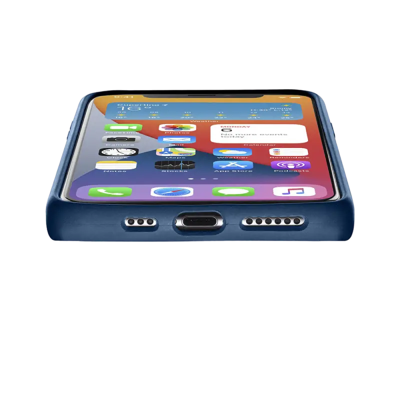 Husă Cellularline Apple iPhone 12 mini Sensation Sensation Albastru