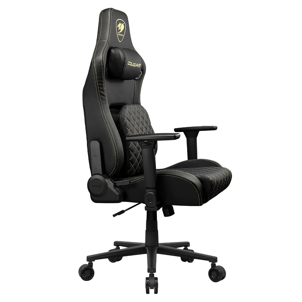 Игровое кресло Cougar Defensor Искусственная кожа Золотой