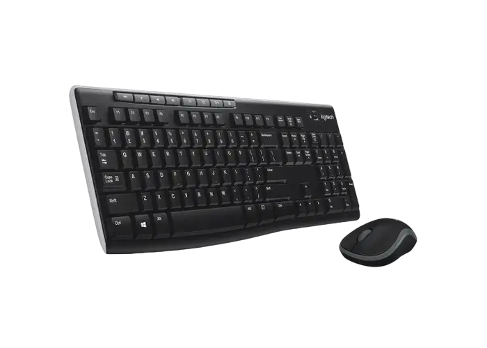 Клавиатура и мышь Logitech MK270 Мембрана Черный