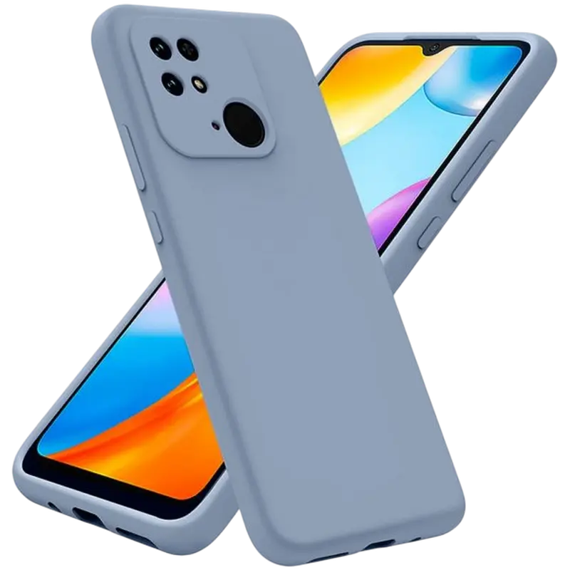 Чехол Xcover Xiaomi Redmi 10C Soft Touch Microfiber Soft Touch Series Голубой