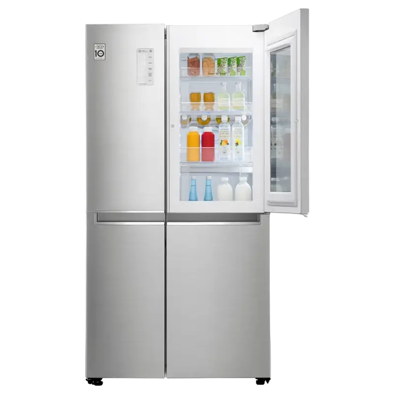 Холодильник LG GC-Q247CADC Серебристый