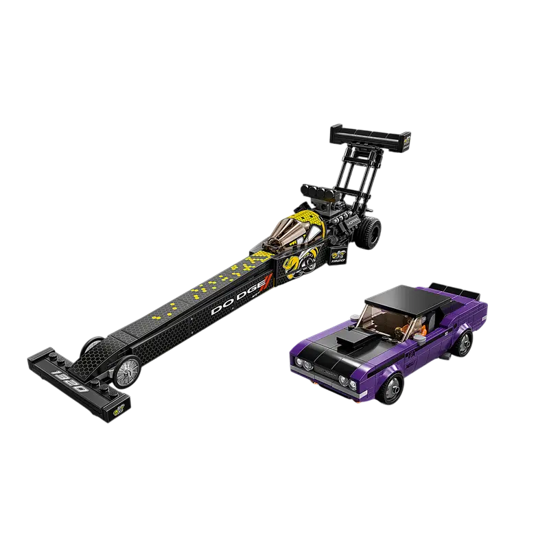 Конструктор LEGO Mopar Dodge//SRT Top Fuel Dragster and 1970 Dodge Challenger T/A Разноцветный