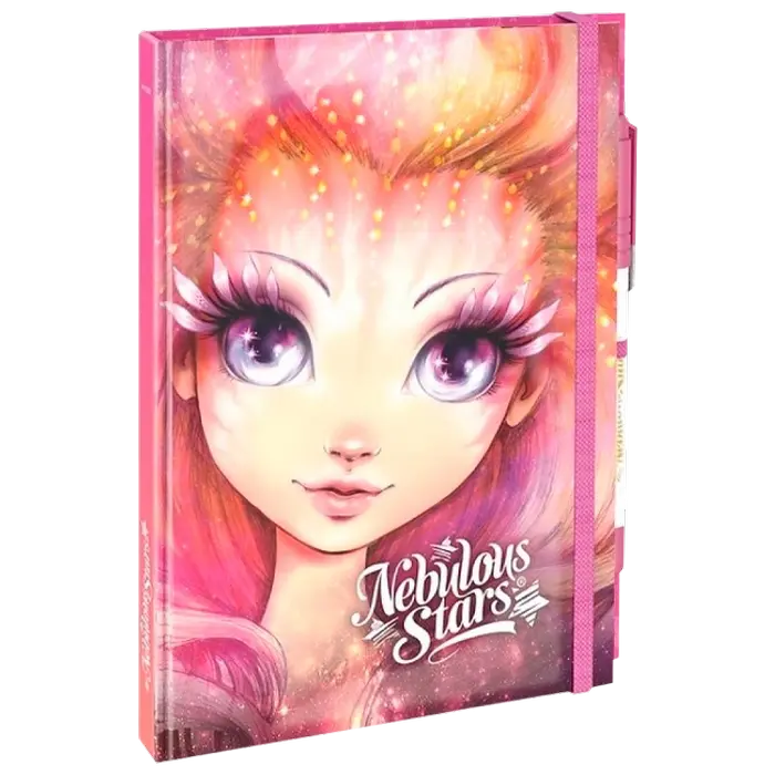 Nebulous Stars Deluxe White Notebook