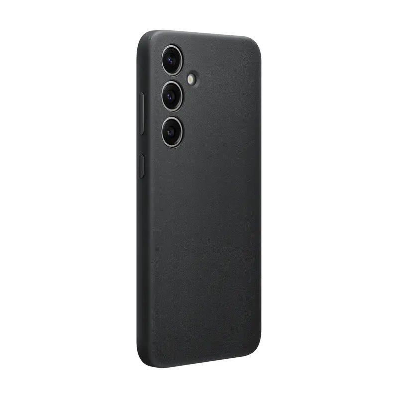 Чехол Samsung Galaxy S24+ Vegan Leather Case Vegan Leather Чёрный