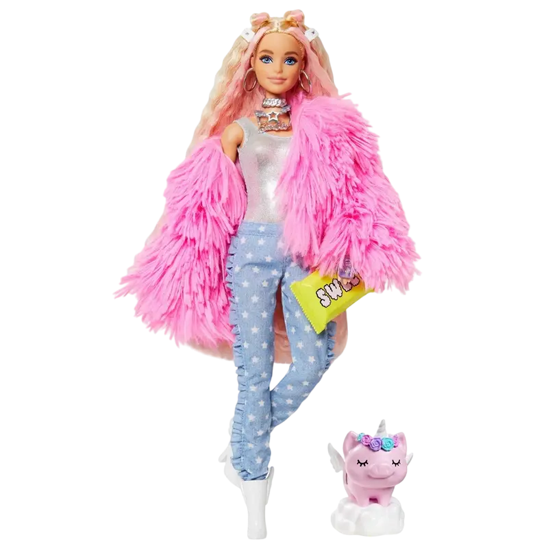 Barbie Extra Fluffy Pink Jacket