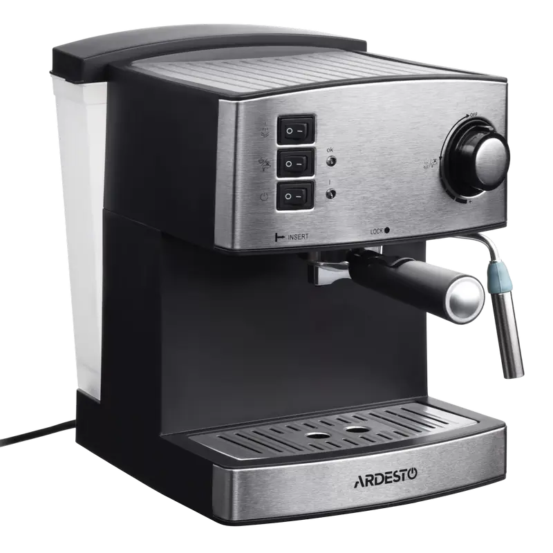 Кофеварка рожковая Ardesto YCM-E1600 Нержавеющая сталь