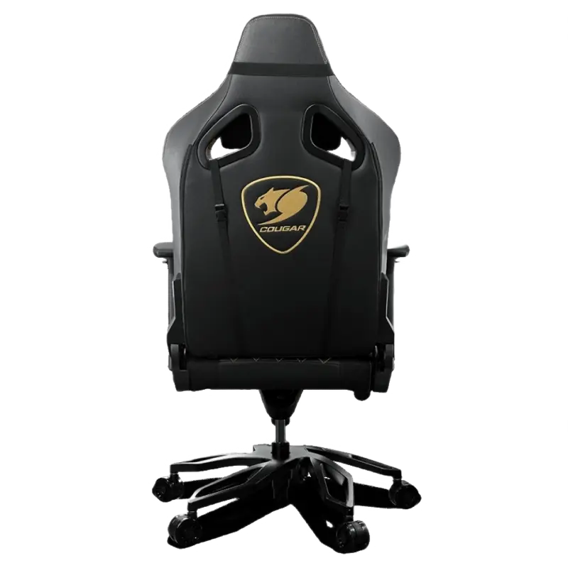 Игровое кресло Cougar Armor Titan Pro ПВХ Кожа Черный/Золотой