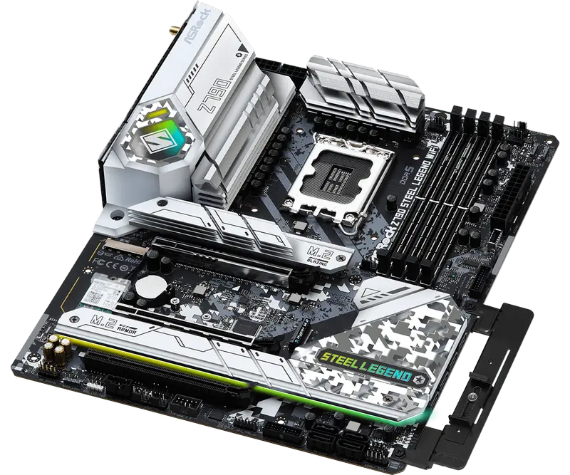 Материнская плата ASRock Z790 STEEL LEGEND WIFI LGA1700 ATX