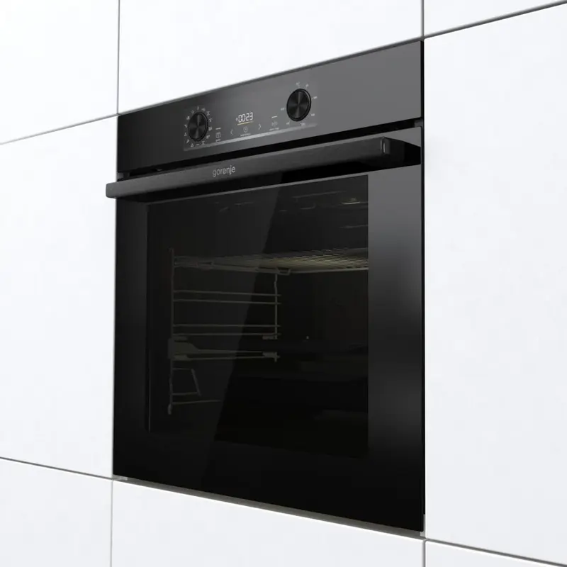Электрический духовой шкаф Gorenje BOS6737E13FBG Черный