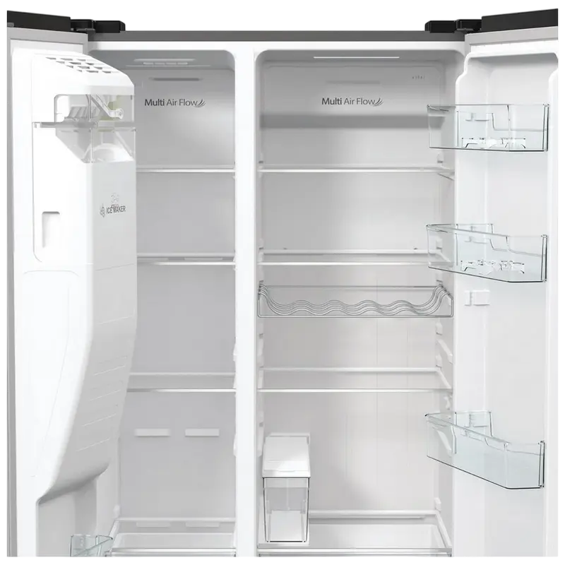 Холодильник Hisense RS5P535NTCE Нержавеющая сталь