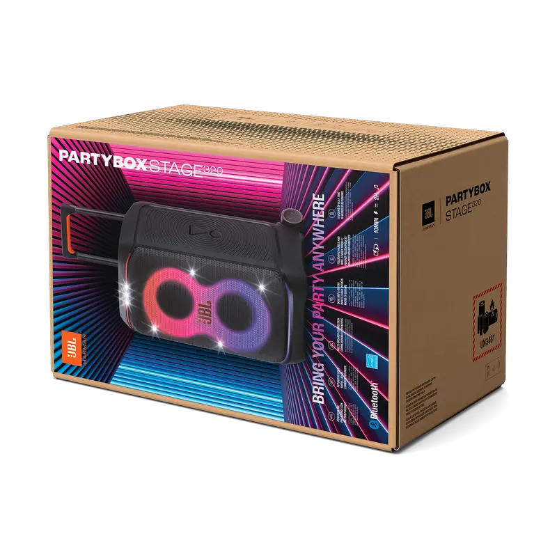 Аудиосистема JBL PartyBox STAGE 320 Чёрный