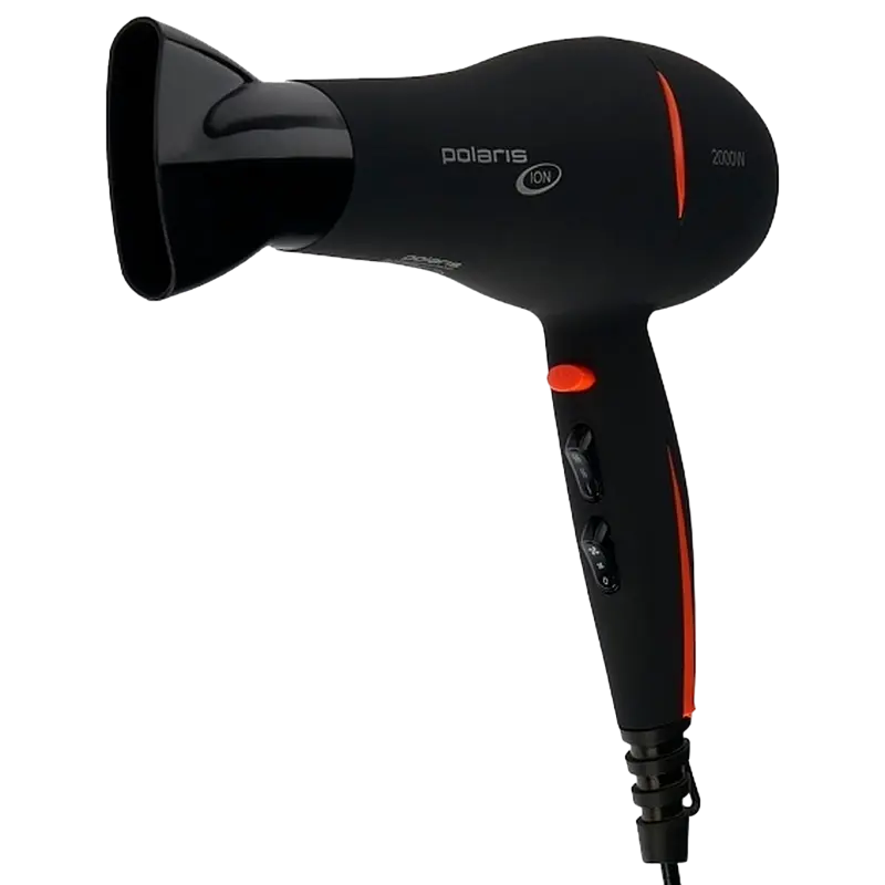 Фен Polaris PHD 2038Ti Чёрный