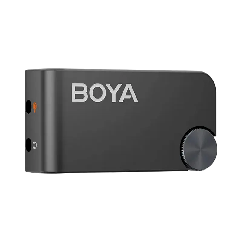 Портативный записывающий микрофон Boya Boyamic 2-01 Беспроводной Черный