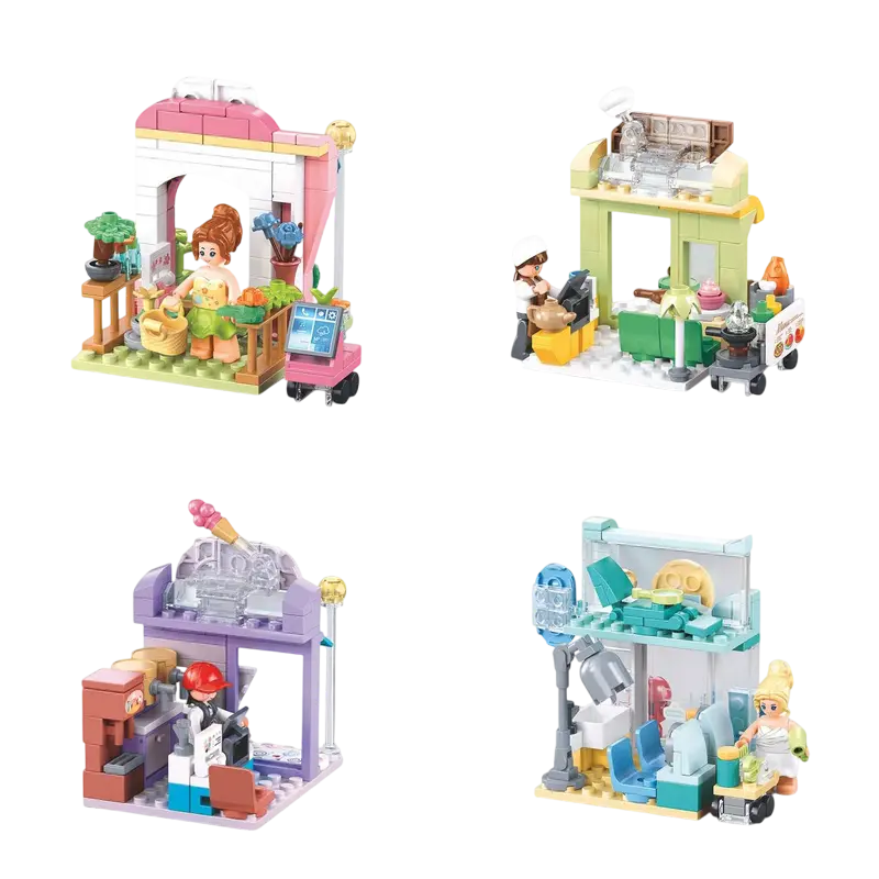 Конструктор Sluban Metropolis - City Set Разноцветный