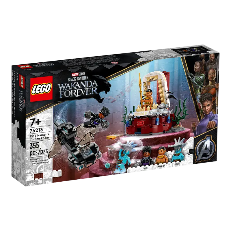 Конструктор LEGO King Namor's Throne Room Разноцветный