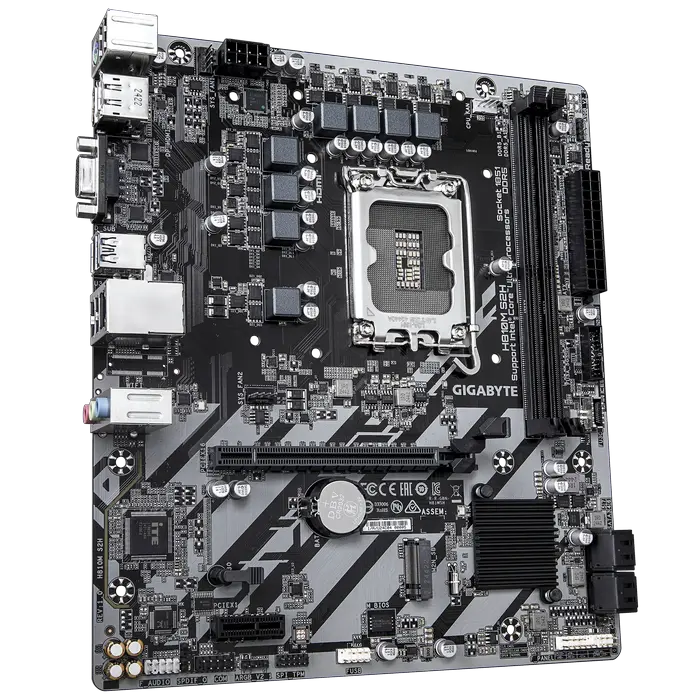 Материнская плата Gigabyte H810M S2H, LGA1851, Intel H810, Micro-ATX
