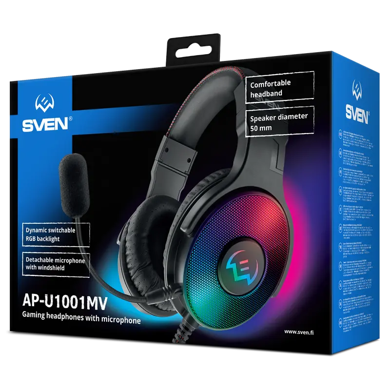 Căști SVEN AP-U1001MV Negru