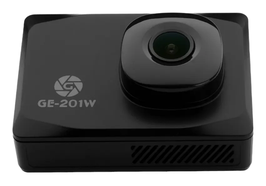 Автомобильный видеорегистратор Globex GE-201w Черный