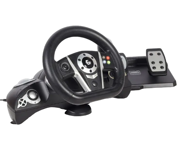 Игровой руль Gembird STR-M-01 Чёрный