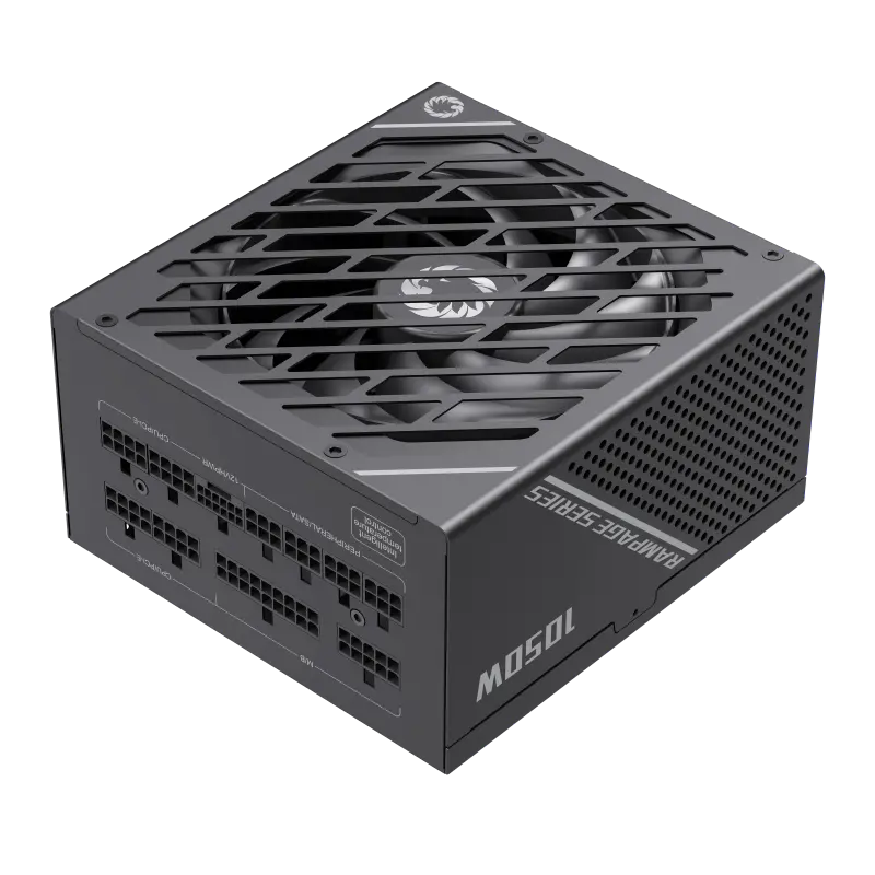 Tip Блок питания для компьютеров Gamemax GX-1050 PRO ATX Черный