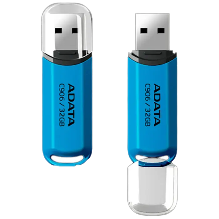 USB Flash накопитель ADATA C906 32ГБ Синий