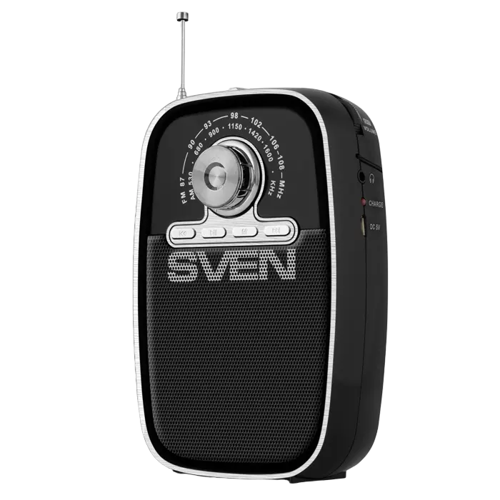 Портативное радио SVEN SRP-445 Чёрный
