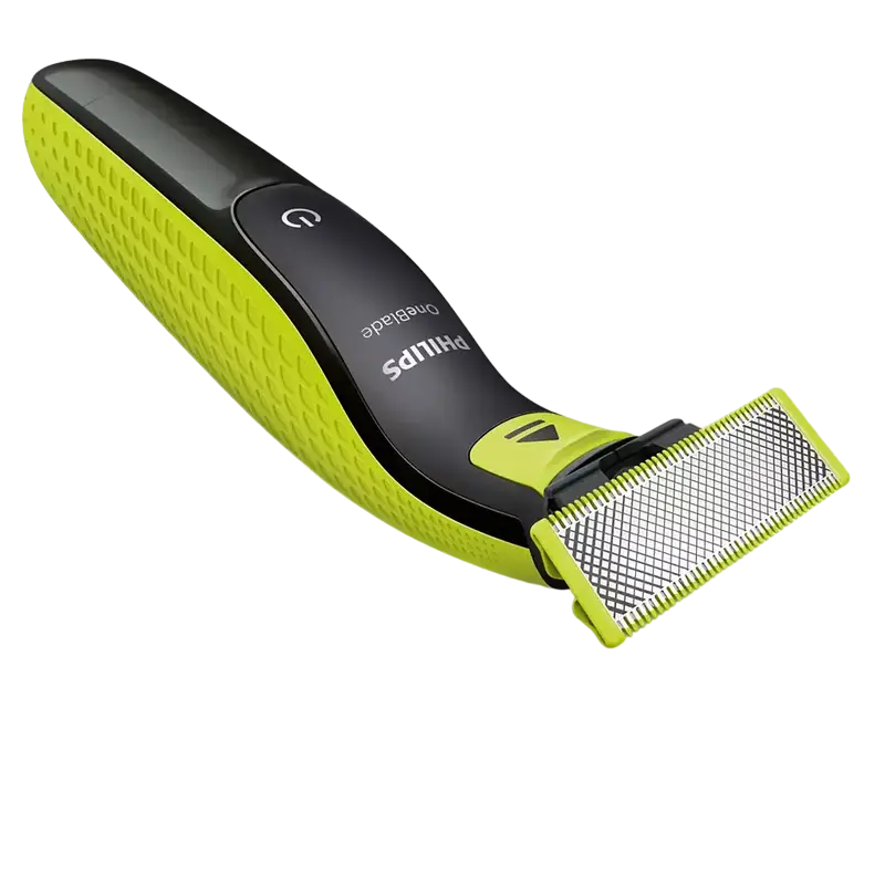 Мужской Триммер Philips OneBlade Черный | Зелёный