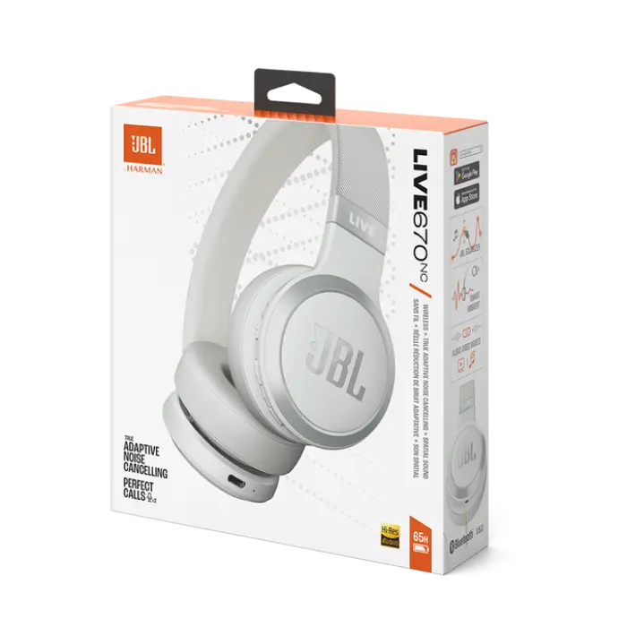 Наушники JBL LIVE670NC Белый