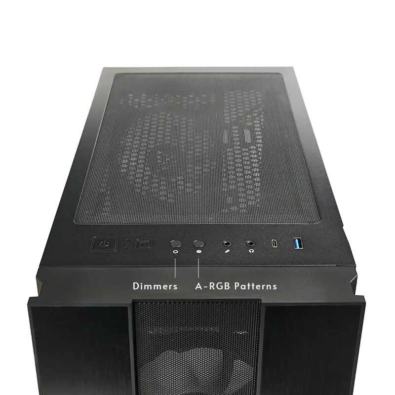 Компьютерный корпус Chieftec GS-02B-OP Midi-Tower Черный