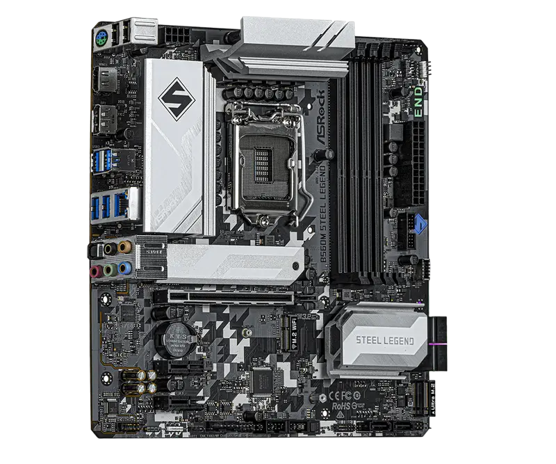 Материнская плата ASRock B560M Steel Legend LGA1200 Micro-ATX
