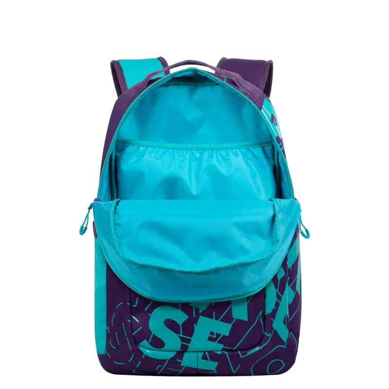 Повседневный рюкзак Rivacase Heide Фиолетовый/Аквамарин