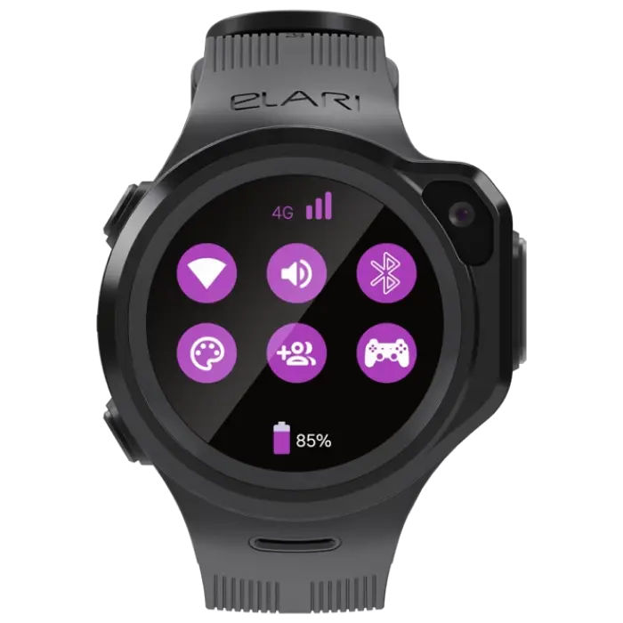 Детские часы Elari KidPhone 4GR Чёрный