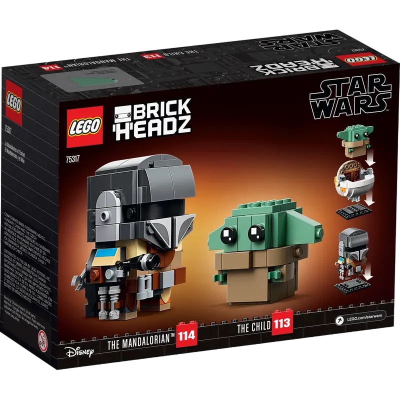 Constructor LEGO The Mandalorian™ & the Child Multicolor
