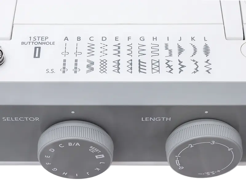 Швейная машина JANOME 1522 Белый | Серый