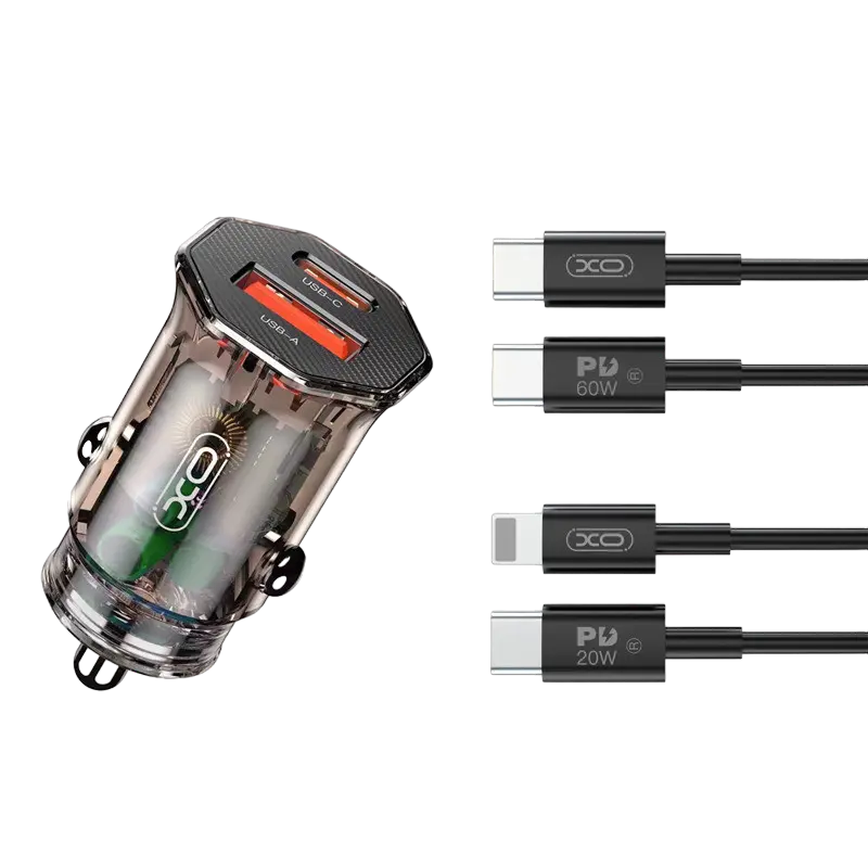 Incărcător auto XO CC50 Maro