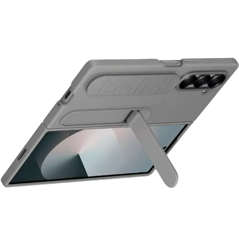 Husă Samsung Galaxy Fold 6 Silicone Cover Husă din silicon Gri