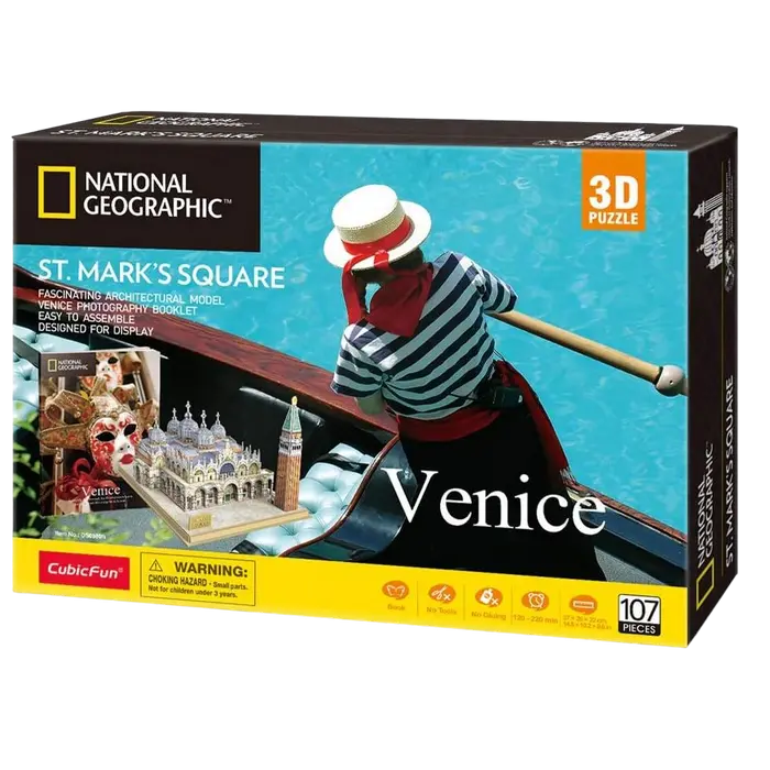 Puzzle 3D CubicFun St. Mark‘s Sqquare Bej