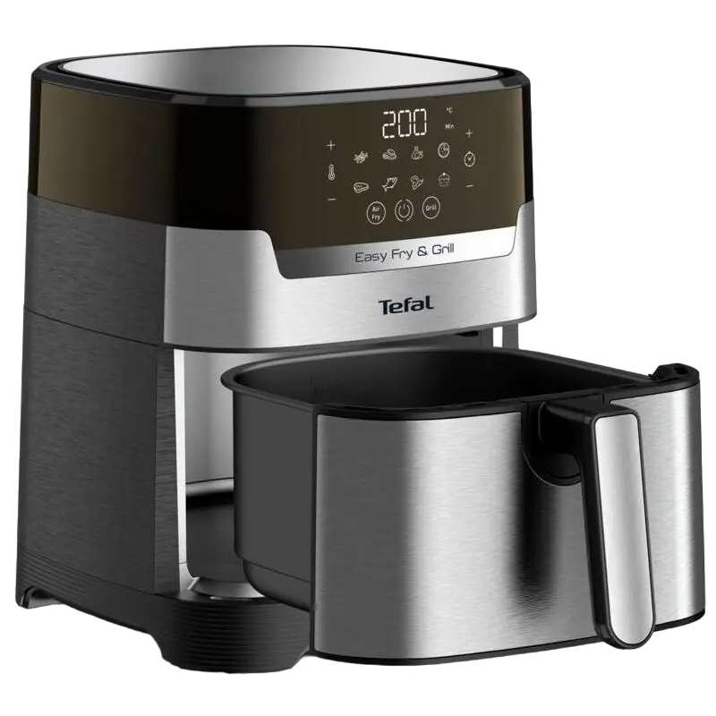 Мультипечь Tefal Easy Fry & Grill Digital Нержавеющая сталь