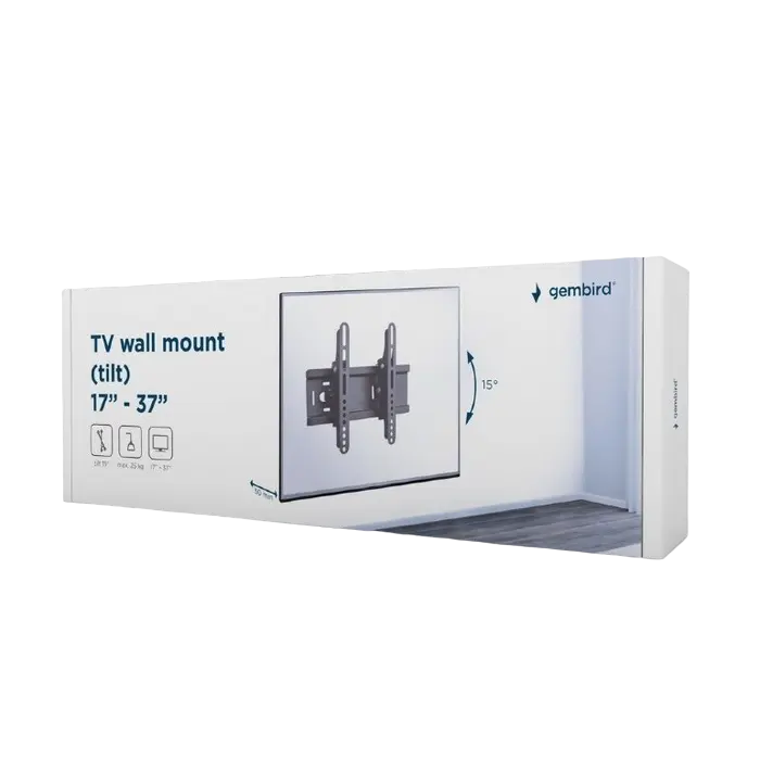 Suport pentru televizor Gembird WM-37T-01 Negru