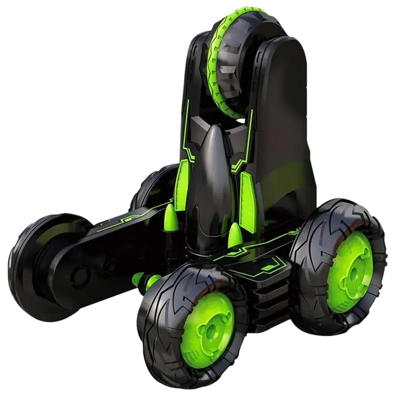 Jucărie cu telecomandă SY Double-Side Stunt Car Negru