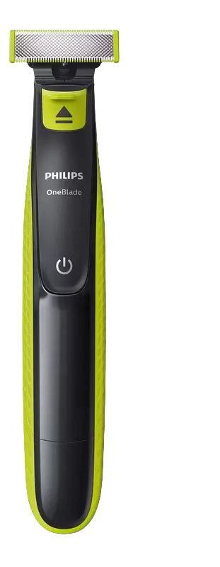 Мужской Триммер Philips OneBlade Черный/Зеленый